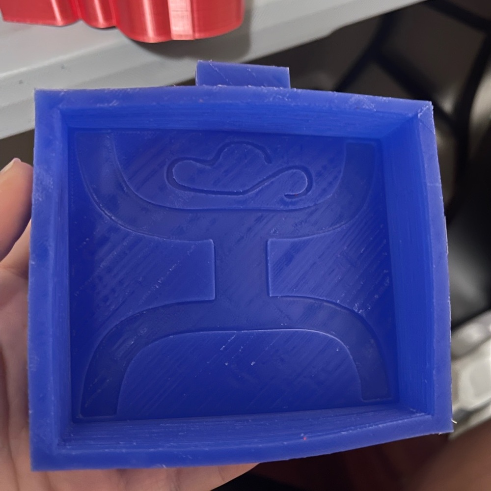 Hooey silicone mold